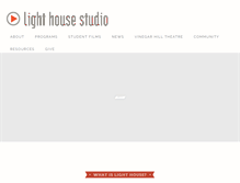 Tablet Screenshot of lighthousestudio.org